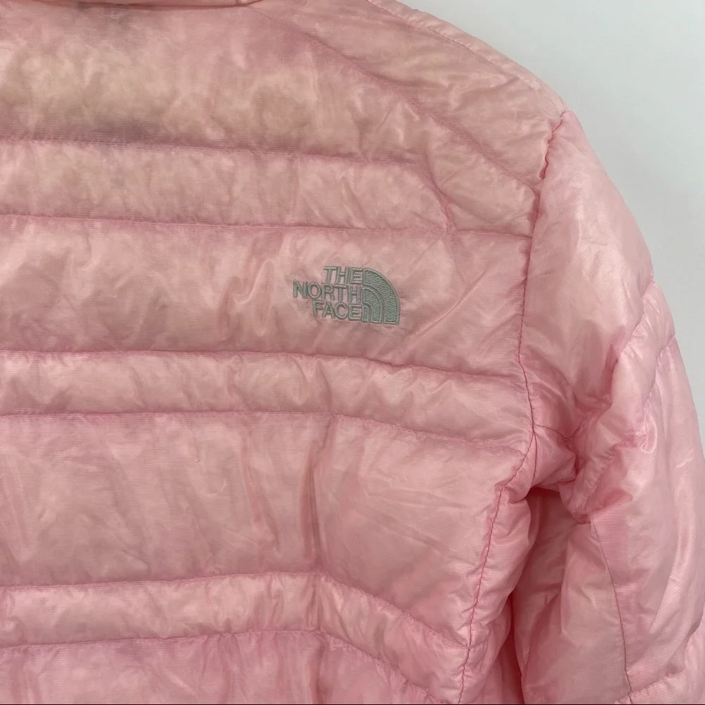 The North Face Pink Down Jacket Medium - Picture 6 of 10